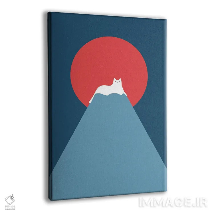 تابلو مینیمال چشم انداز گربه XXVIII-D اثر لیم هنگ سوی - نمای پرسپکتیو محصول