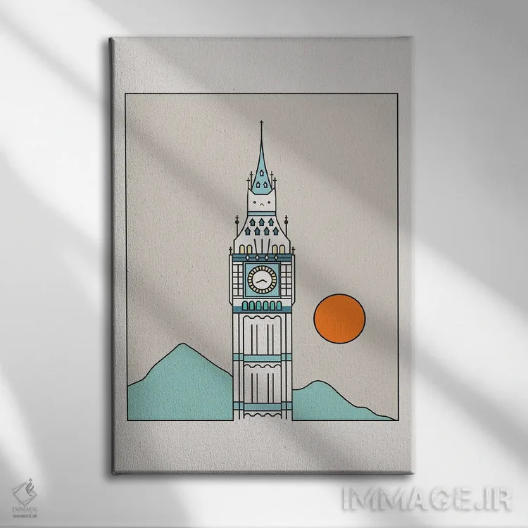 تابلو دکوراتیو چشم انداز گربه XXIV اثر لیم هنگ سوی - نمای روبهرو روی دیوار