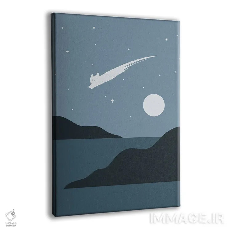 تابلو دکوراتیو منظره گربه شماره ۴۳ اثر لیم هنگ سوی - نمای پرسپکتیو محصول