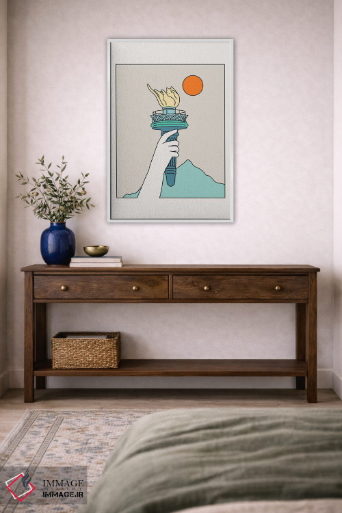 تابلو دکوراتیو چشم انداز گربه XXII اثر لیم هنگ سوی - D1W