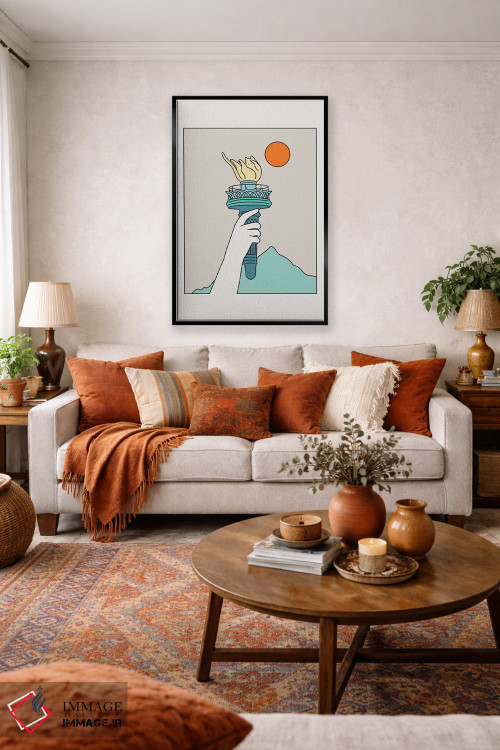 تابلو دکوراتیو چشم انداز گربه XXII اثر لیم هنگ سوی - D2B