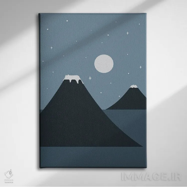 تابلو دکوراتیو منظره گربه شماره ۴۴ اثر لیم هنگ سوی - نمای روبهرو روی دیوار