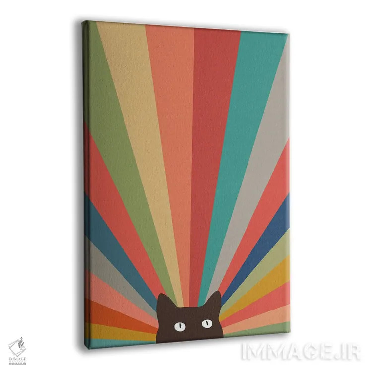 تابلو دکوراتیو منظره گربه شماره ۴۸ اثر لیم هنگ سوی - نمای پرسپکتیو محصول