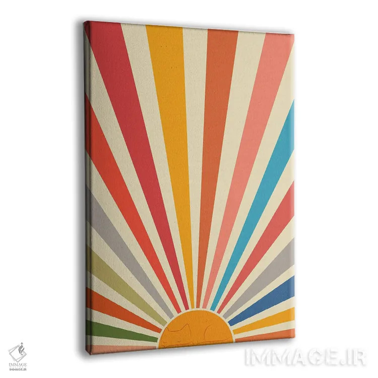 تابلو مدرن منظره گربه شماره ۴۶ اثر لیم هنگ سوی - نمای پرسپکتیو محصول