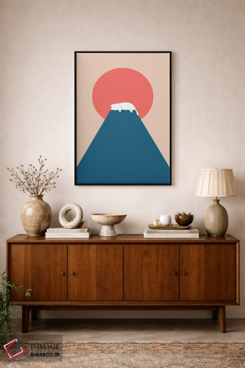 تابلو مینیمال چشم انداز گربه XXVIII-A اثر لیم هنگ سوی - D1B