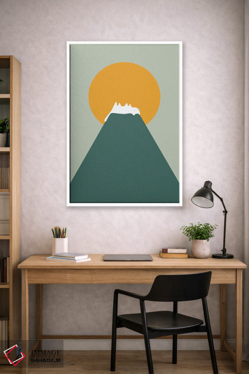 تابلو مینیمال چشم انداز گربه XXVIII-C اثر لیم هنگ سوی - D1W