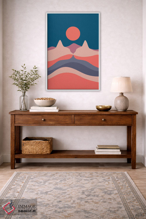 تابلو مینیمال چشم انداز گربه XXIX اثر لیم هنگ سوی - D2W