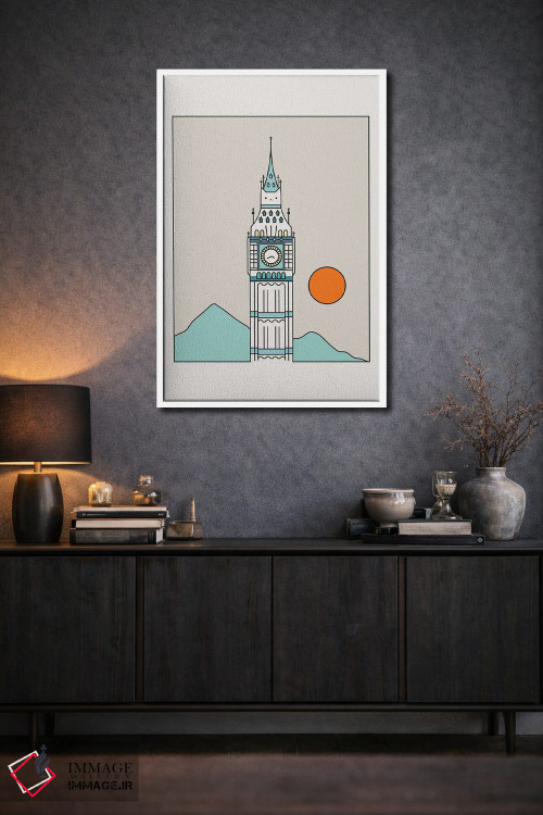 تابلو دکوراتیو چشم انداز گربه XXIV اثر لیم هنگ سوی - D1W