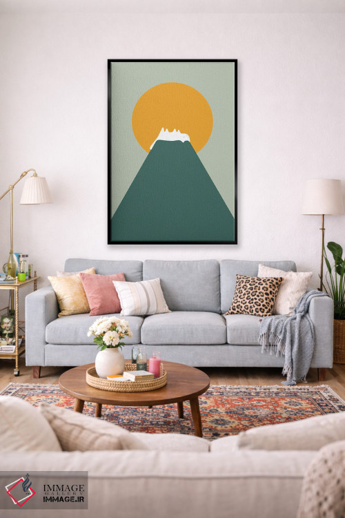 تابلو مینیمال چشم انداز گربه XXVIII-C اثر لیم هنگ سوی - D2B