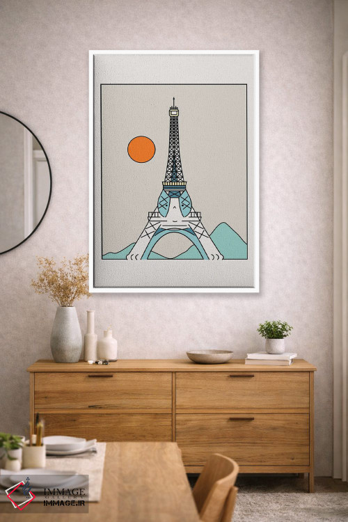 تابلو دکوراتیو چشم انداز گربه XXV اثر لیم هنگ سوی - D1W