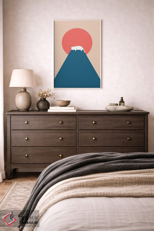 تابلو مینیمال چشم انداز گربه XXVIII-A اثر لیم هنگ سوی - D3W