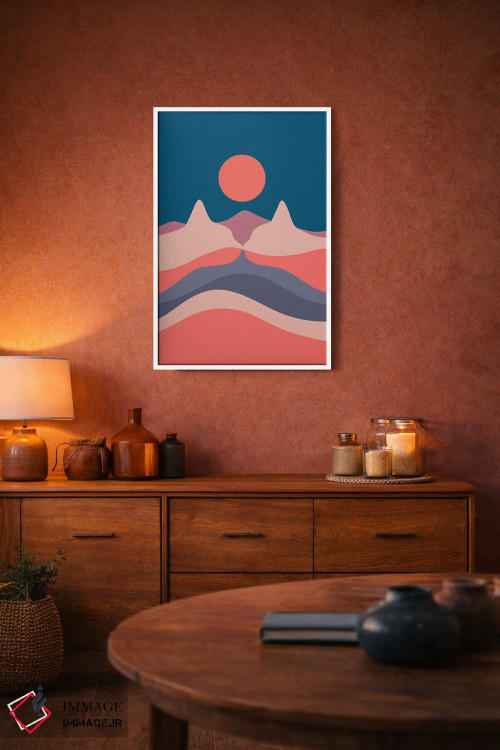 تابلو مینیمال چشم انداز گربه XXIX اثر لیم هنگ سوی - D3W