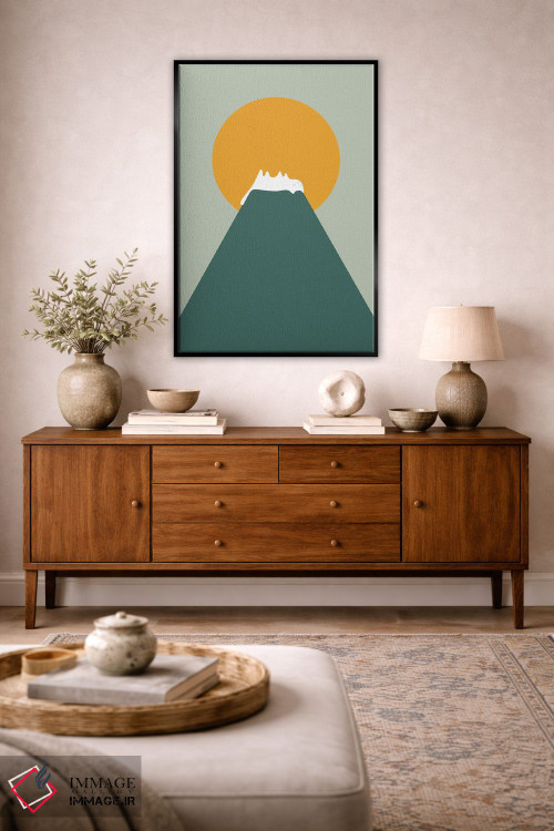 تابلو مینیمال چشم انداز گربه XXVIII-C اثر لیم هنگ سوی - D4B