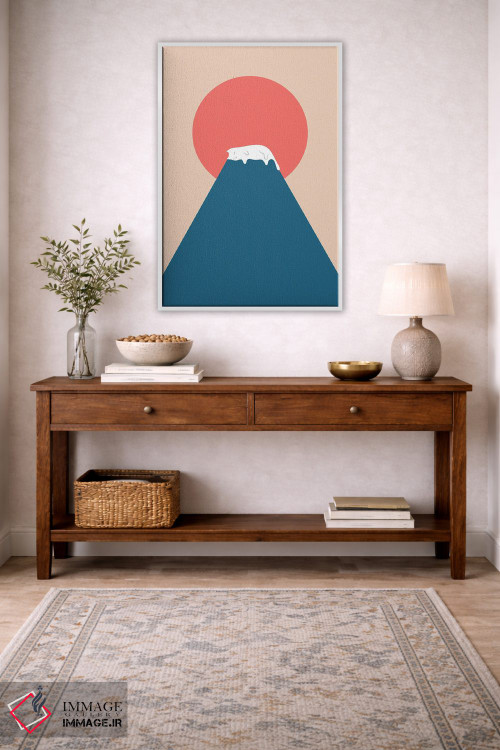 تابلو مینیمال چشم انداز گربه XXVIII-A اثر لیم هنگ سوی - D4W