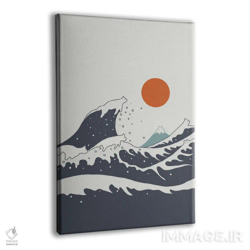 تابلو دکوراتیو منظره گربه شماره ۵۵-ب اثر لیم هنگ سوی - نمای پرسپکتیو محصول