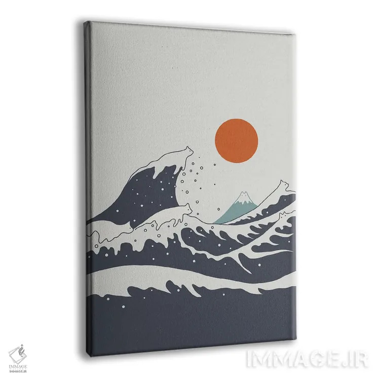 تابلو دکوراتیو منظره گربه شماره ۵۵-ب اثر لیم هنگ سوی - نمای پرسپکتیو محصول