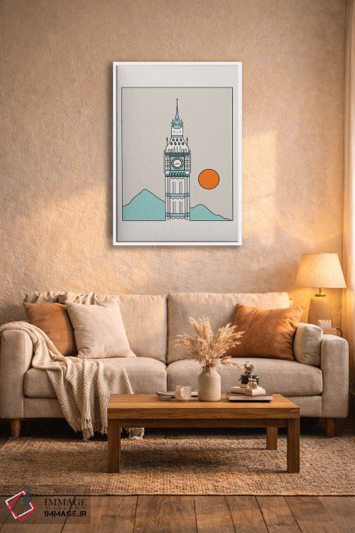 تابلو دکوراتیو چشم انداز گربه XXIV اثر لیم هنگ سوی - D3W