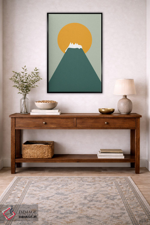 تابلو مینیمال چشم انداز گربه XXVIII-C اثر لیم هنگ سوی - D5B