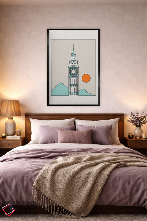 تابلو دکوراتیو چشم انداز گربه XXIV اثر لیم هنگ سوی - D4B