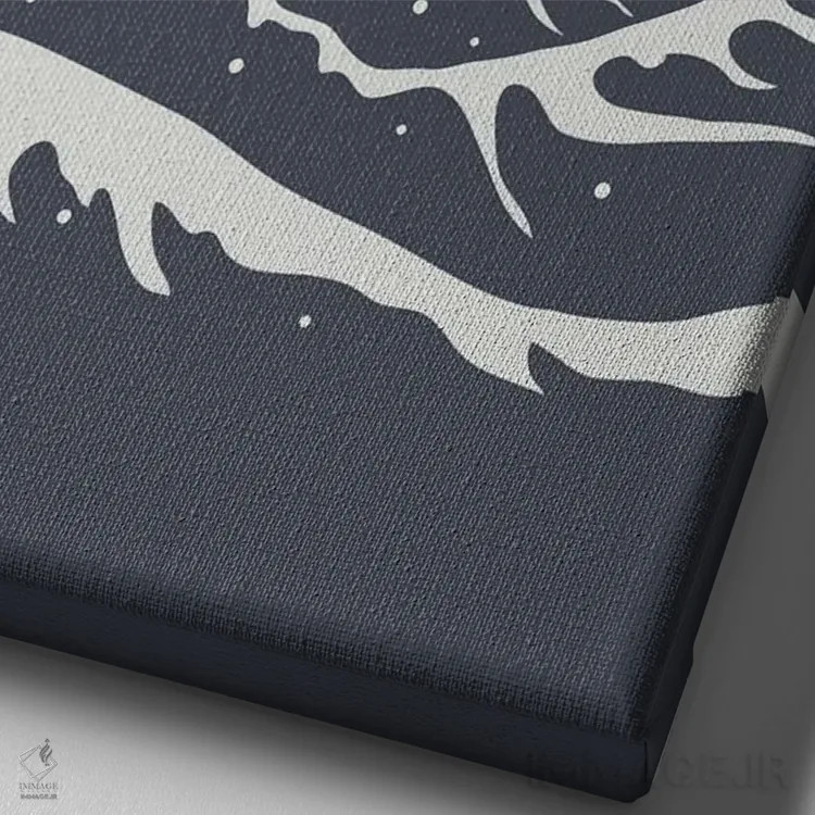 تابلو دکوراتیو منظره گربه شماره ۵۵-ب اثر لیم هنگ سوی - نمای نزدیک بافت بوم