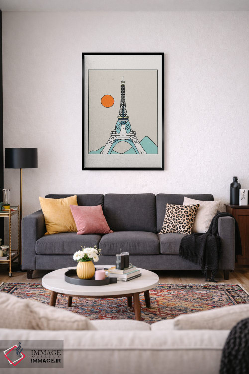 تابلو دکوراتیو چشم انداز گربه XXV اثر لیم هنگ سوی - D4B