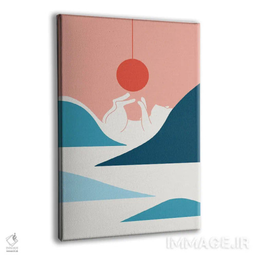 تابلو دکوراتیو منظره گربه شماره ۴ اثر لیم هنگ سوی - نمای پرسپکتیو محصول