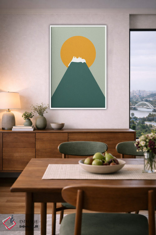 تابلو مینیمال چشم انداز گربه XXVIII-C اثر لیم هنگ سوی - D6W