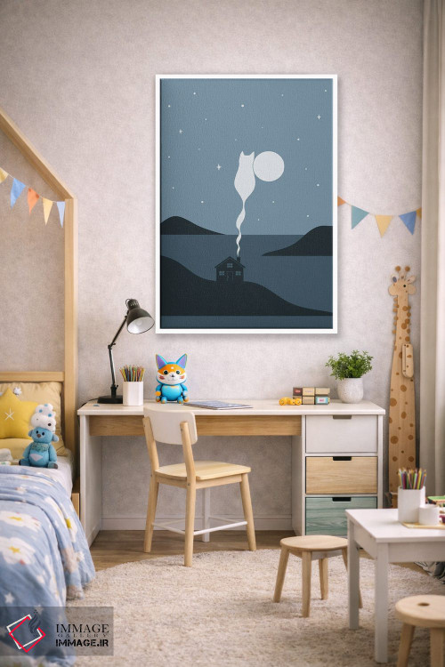 تابلو دکوراتیو منظره گربه شماره ۴۵ اثر لیم هنگ سوی - D1W