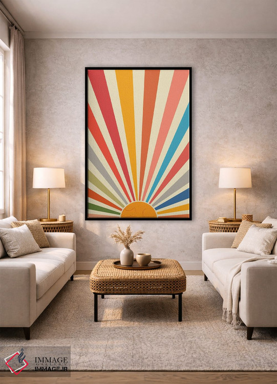 تابلو مدرن منظره گربه شماره ۴۶ اثر لیم هنگ سوی - D1B