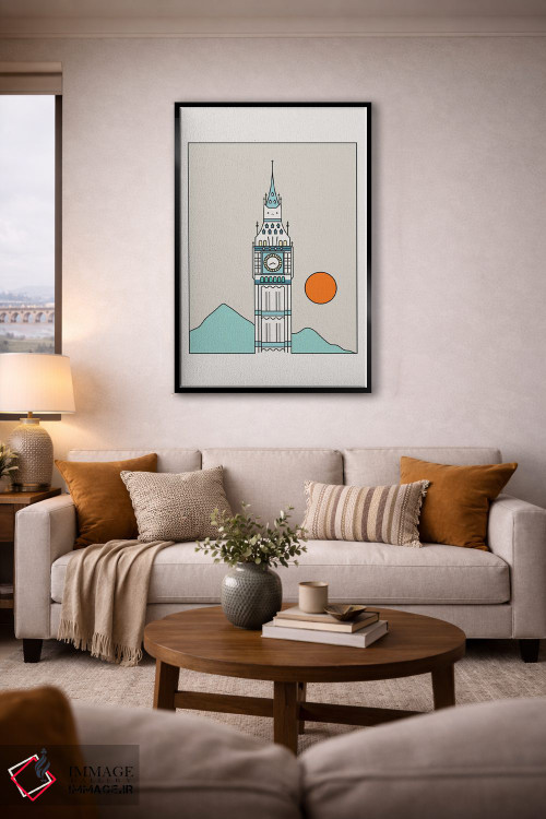 تابلو دکوراتیو چشم انداز گربه XXIV اثر لیم هنگ سوی - D5B