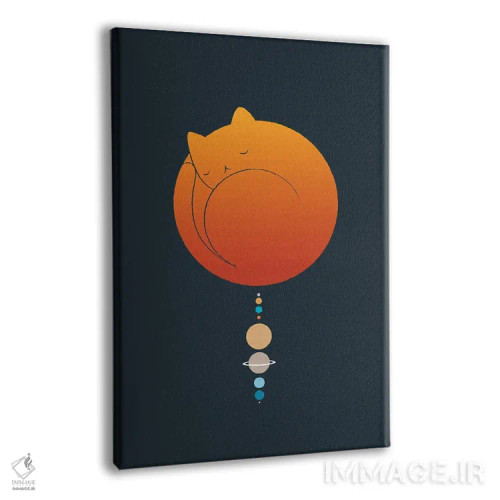 تابلو دکوراتیو منظره گربه شماره ۶۶ اثر لیم هنگ سوی - نمای پرسپکتیو محصول