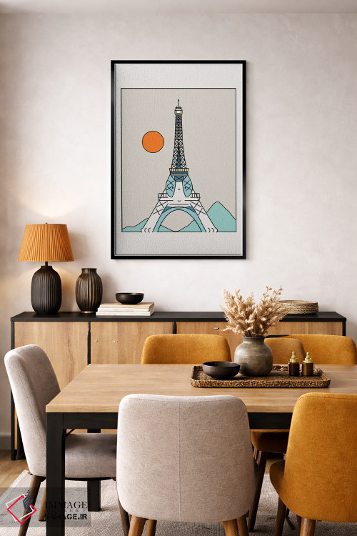 تابلو دکوراتیو چشم انداز گربه XXV اثر لیم هنگ سوی - D6B