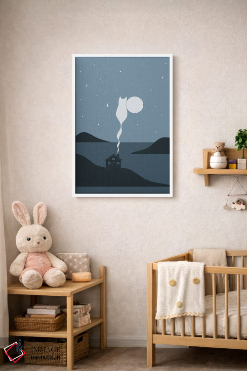 تابلو دکوراتیو منظره گربه شماره ۴۵ اثر لیم هنگ سوی - D3W