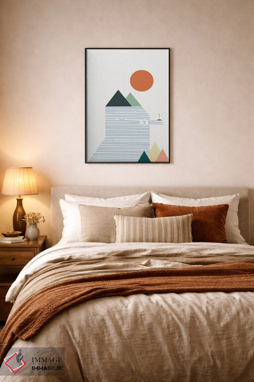 تابلو مینیمال منظره گربه شماره ۵۴ اثر لیم هنگ سوی - D6B