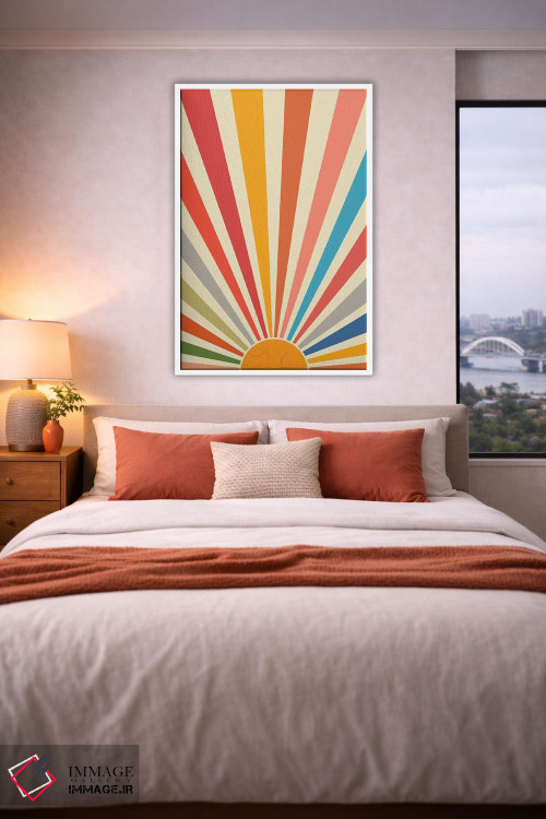 تابلو مدرن منظره گربه شماره ۴۶ اثر لیم هنگ سوی - D3W