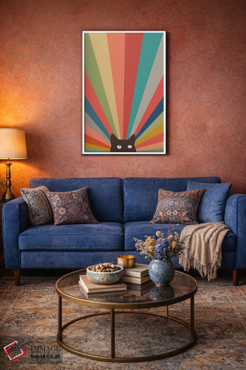 تابلو دکوراتیو منظره گربه شماره ۴۸ اثر لیم هنگ سوی - D2W