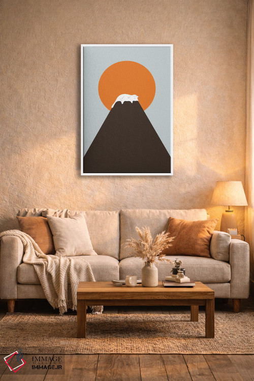 تابلو مینیمال چشم انداز گربه XXVIII-B اثر لیم هنگ سوی - D4W