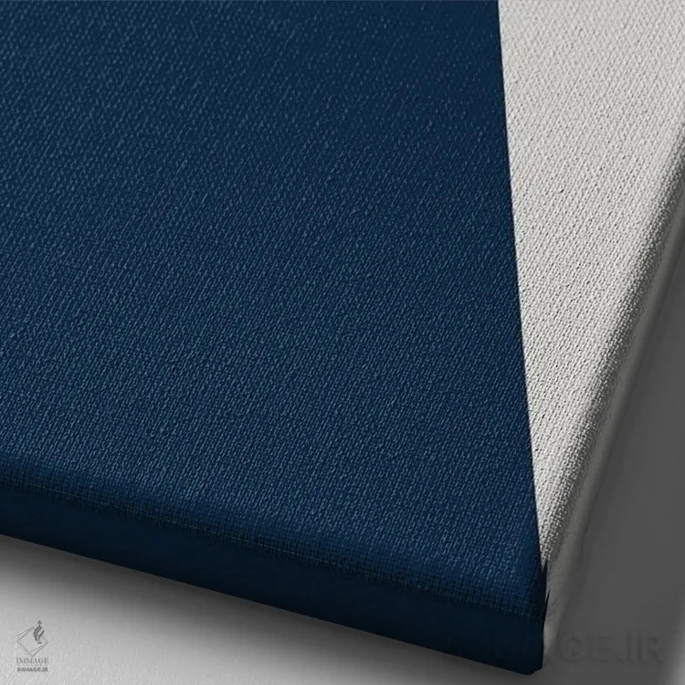 تابلو مینیمال منظره گربه شماره ۵ اثر لیم هنگ سوی - نمای نزدیک بافت بوم