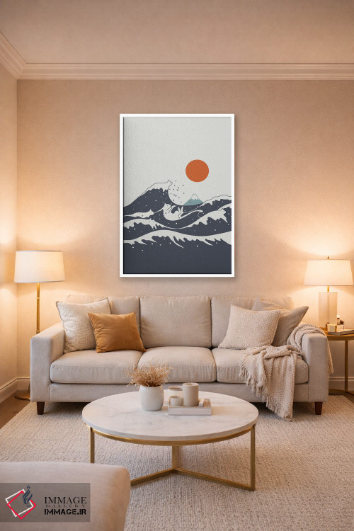 تابلو دکوراتیو منظره گربه شماره ۵۵-الف اثر لیم هنگ سوی - D1W