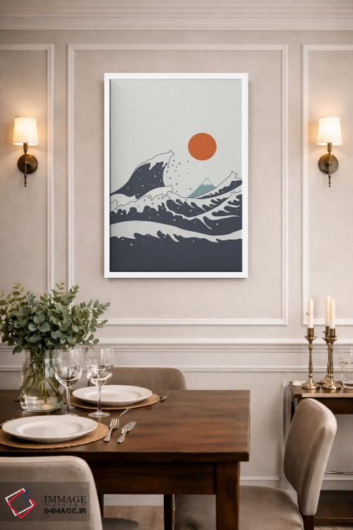 تابلو دکوراتیو منظره گربه شماره ۵۵-ب اثر لیم هنگ سوی - D1W