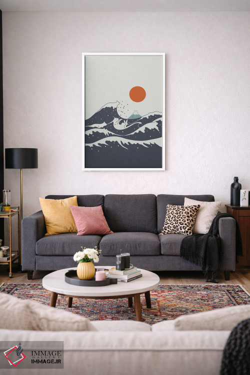 تابلو دکوراتیو منظره گربه شماره ۵۵-الف اثر لیم هنگ سوی - D2W