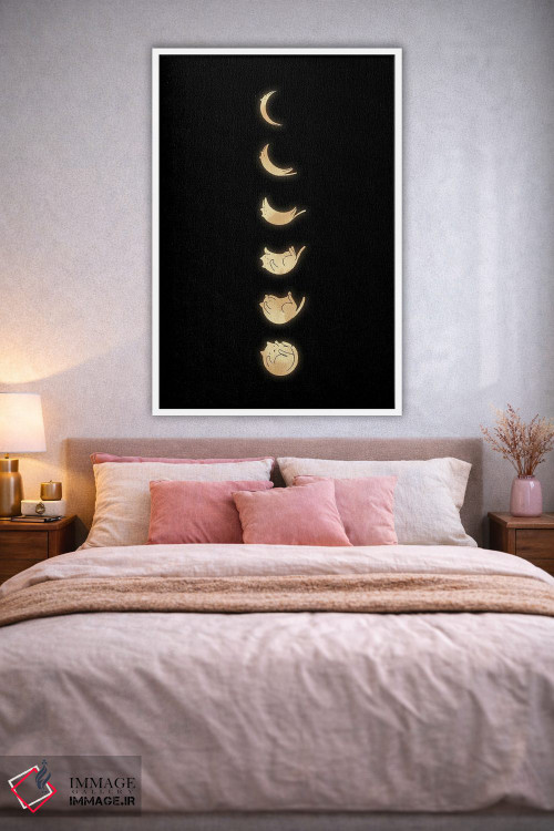 تابلو دکوراتیو منظره گربه شماره ۵۷ اثر لیم هنگ سوی - D1W