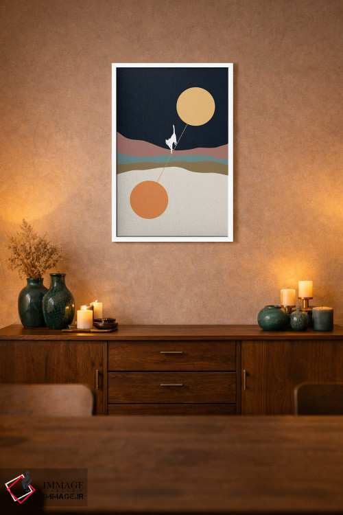 تابلو مدرن منظره گربه شماره ۵۶ اثر لیم هنگ سوی - D1W