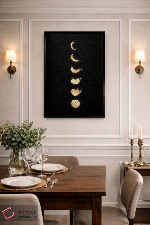 تابلو دکوراتیو منظره گربه شماره ۵۷ اثر لیم هنگ سوی - D2B