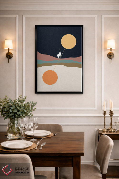 تابلو مدرن منظره گربه شماره ۵۶ اثر لیم هنگ سوی - D2B