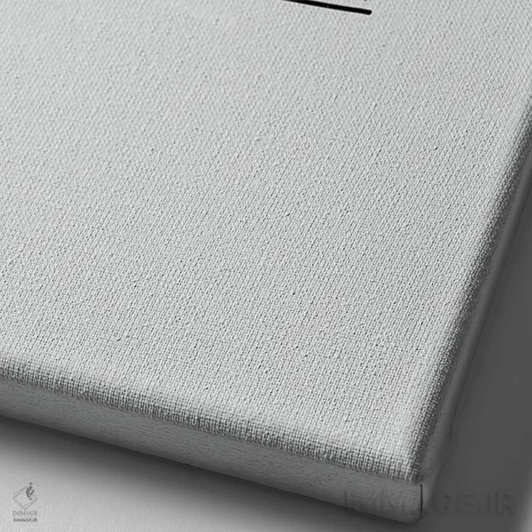 تابلو مدرن جانوران احساساتی: گاو اثر لیم هنگ سوی - نمای نزدیک بافت بوم