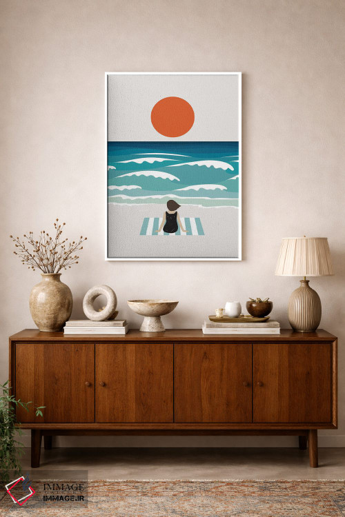 تابلو دکوراتیو منظره گربه شماره ۶۲ اثر لیم هنگ سوی - D1W