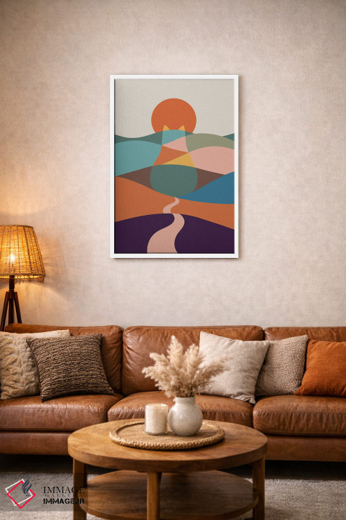 تابلو مدرن منظره گربه شماره ۶۵ اثر لیم هنگ سوی - D1W