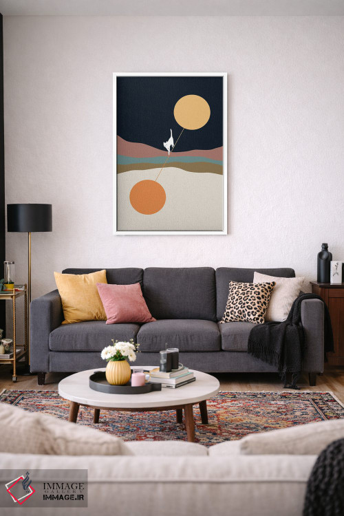 تابلو مدرن منظره گربه شماره ۵۶ اثر لیم هنگ سوی - D3W