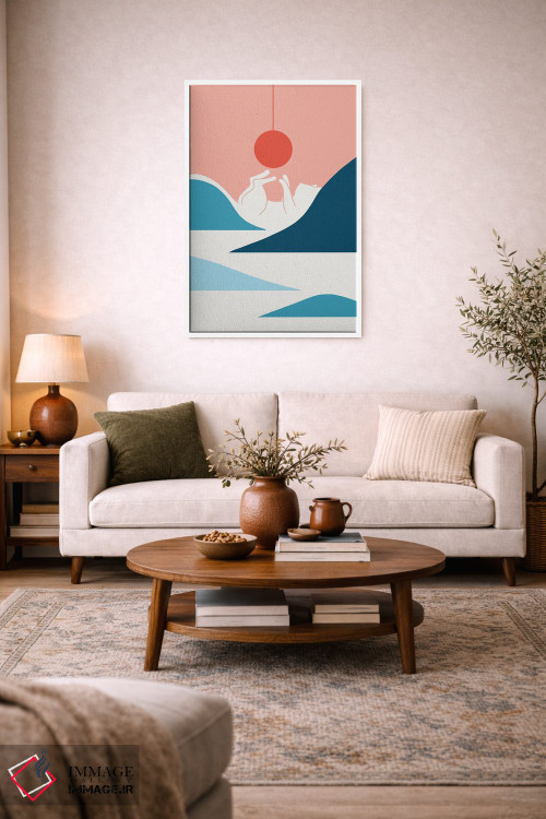 تابلو دکوراتیو منظره گربه شماره ۴ اثر لیم هنگ سوی - D2W